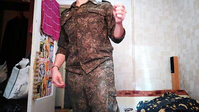 Gay Porn Army Fetish Handjob Russian Solo @Russian army -