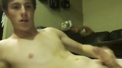 Super Smooth Cutie Heats Up with Hot Handjob and Cum Shots!