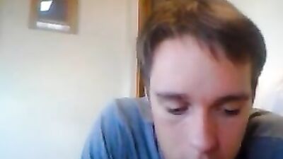 Gay Porn: Two Boys in Bed Reunite for More Web-Cam Cum Shots and Handjobs (172 chars)