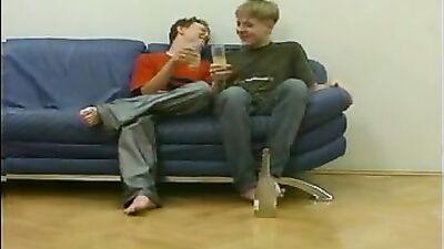 Drunk and Dirty: Bareback Big Cocks Cum Shots with Dima Lesha