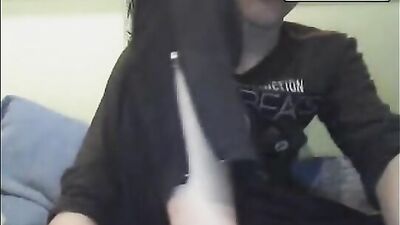 Young And Hung: Cumshot Handjob Solo - A Webcam Exclusive!