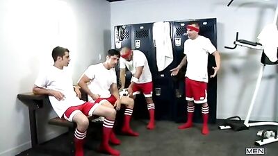 Blond Soccer-Sex Aftermath - A Journey of Fetishistic Lust!