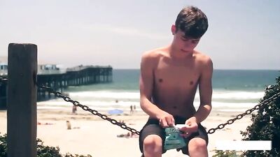 Joey Mills Beach Bums Bounce- Big Cocks Ass Play Bareback!