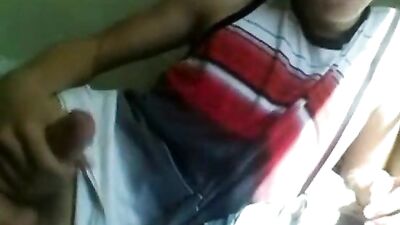 Blonde Boy Phone Handjob Cum Shots