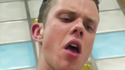 Bareback Spit Roasting - Office Sex: The Ultimate Gay Porn Experience!
