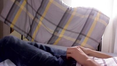 Masturbation in the Couch: The Ultimate Gay Handjob and Solo Cum Shot Experience!