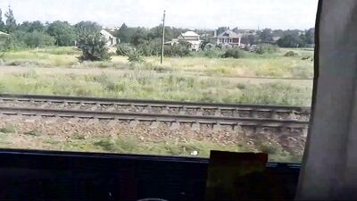 Train Ride with Sasha & Zhenya - Hardcore Gay Porn Action!