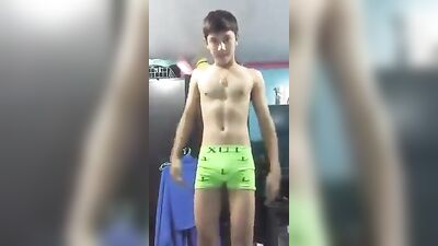 Green Boxer Teen Dance: The Ultimate Gay Porn Experience!