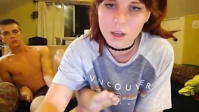 Gay Porn Video: Hot Boy-Girl Webcam Action - A103