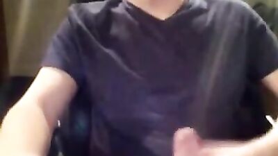 Jerking Off on Cam: Cum Shots and Handjob Solo!