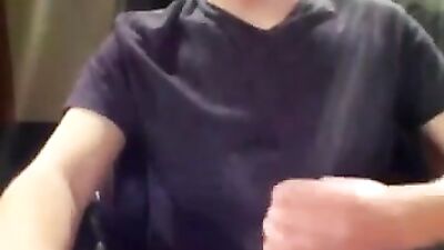 Jerking Off on Cam: Cum Shots and Handjob Solo!