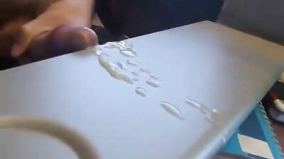 Teen Cumming Train - Double Penetration with Friends!!