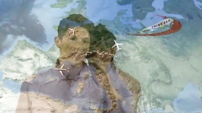 Cabin Crew Frenzy: Bareback Delight!