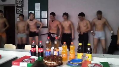 Funny striptese in the classroom