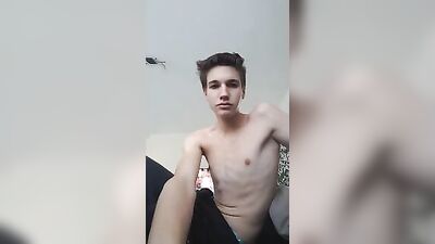 Cute german wank on cam