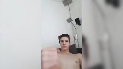 Cute german wank on cam