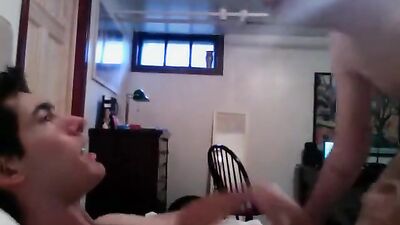 His first blow job from a friend