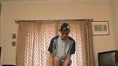 Cute twink turning on a perv