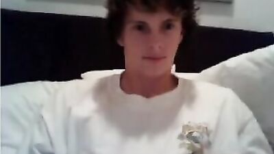 Hot wanker boy on cam