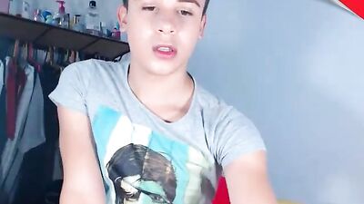 Beautiful blonde smooth and tattooed masturbates