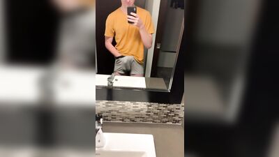 Slim, Smooth, Blond Selfie