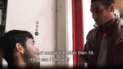 He will do anything to get into a bar.