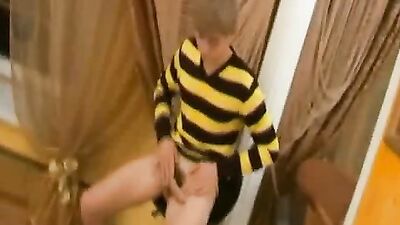 Allboys19 hot boy yellow shorts4