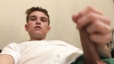 Underwear jerk and cum