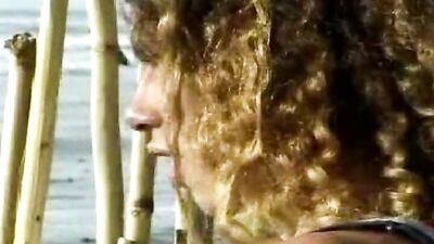 Surfer hottie at beach