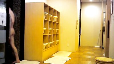 0063 handsome japanese in locker room