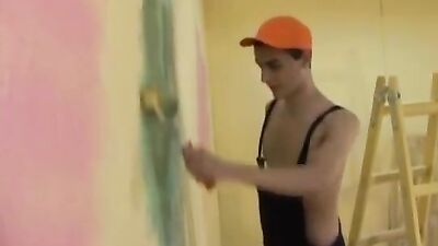 Painter with Thick ...ver His es