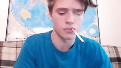 Smiling guy on the map