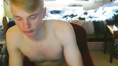 Beautiful Blond Shares His Ass