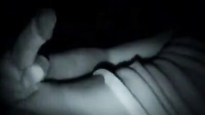 A smooth boy masturbates in the dark