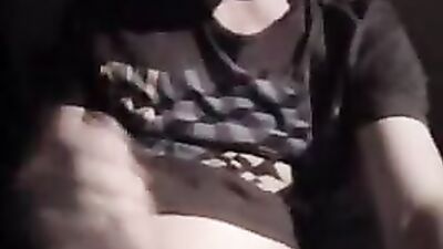 Hottie boy wanks his big cock but does not cum