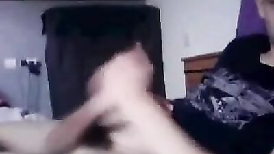 Cute boy Amerrican wank on cam