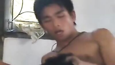 0113 2 handsome Thai Laborers suck and fuck bare