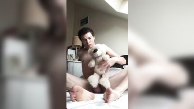 Fucking the teddy