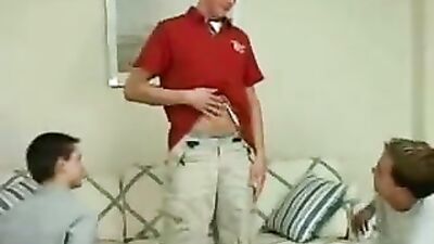 3 Dudes Blow Each Other