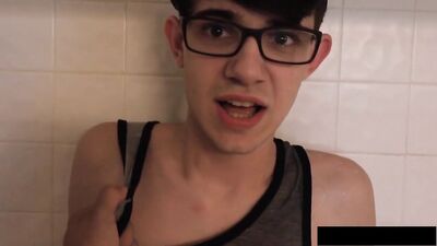 Young Barebacking Nerdy Twink - Unleashed Desires