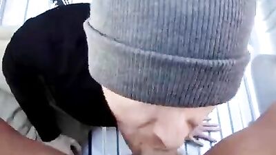 Double Stuffed Amateur Cum Slut - Working for that Load!