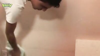 Passionate Latino Workout: Two Handsome Men Playing and Working Hard