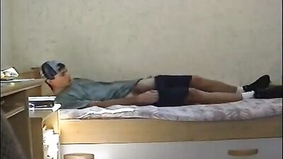 Jerking in Socks and Sneakers - A Gay Porn Experience!