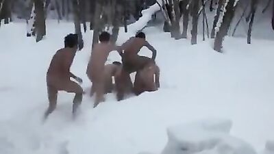 Asian Boys in the Snow: A Winter Wonderland of Erotic Delights