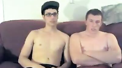 Raw Amateur Passion Unleashed: Two Boys Make Out, Suck and Fuck on Cam!