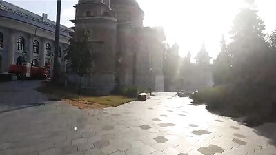 Extreme Masturbation in Zaryadye: Unleashed Desires