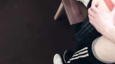 Baseball Cap Boys Big Facial Orgasm - Polish Shy Guy Goes Wild!