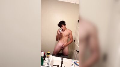 Gay Porn: Cute Teen Pleasures - Shoots on Floor! Explore the exciting world of solo handjobs and cum shots in this hot new release from our studios!