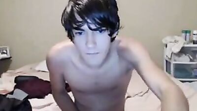 Costumed Cock Sucker - A hot solo wanker video with cumshots and handjobs