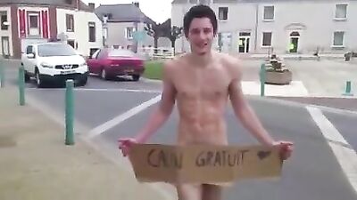 Outdoor Boy Fun: Blond Boys in Public Nudity!